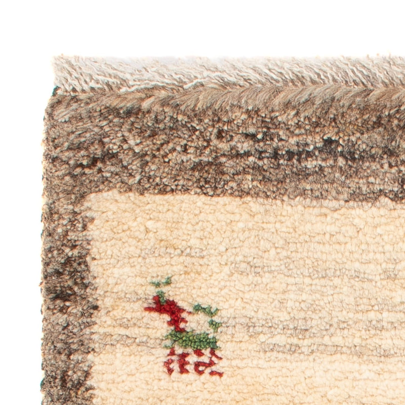 Gabbeh Teppich - Perser - 60 x 40 cm - beige