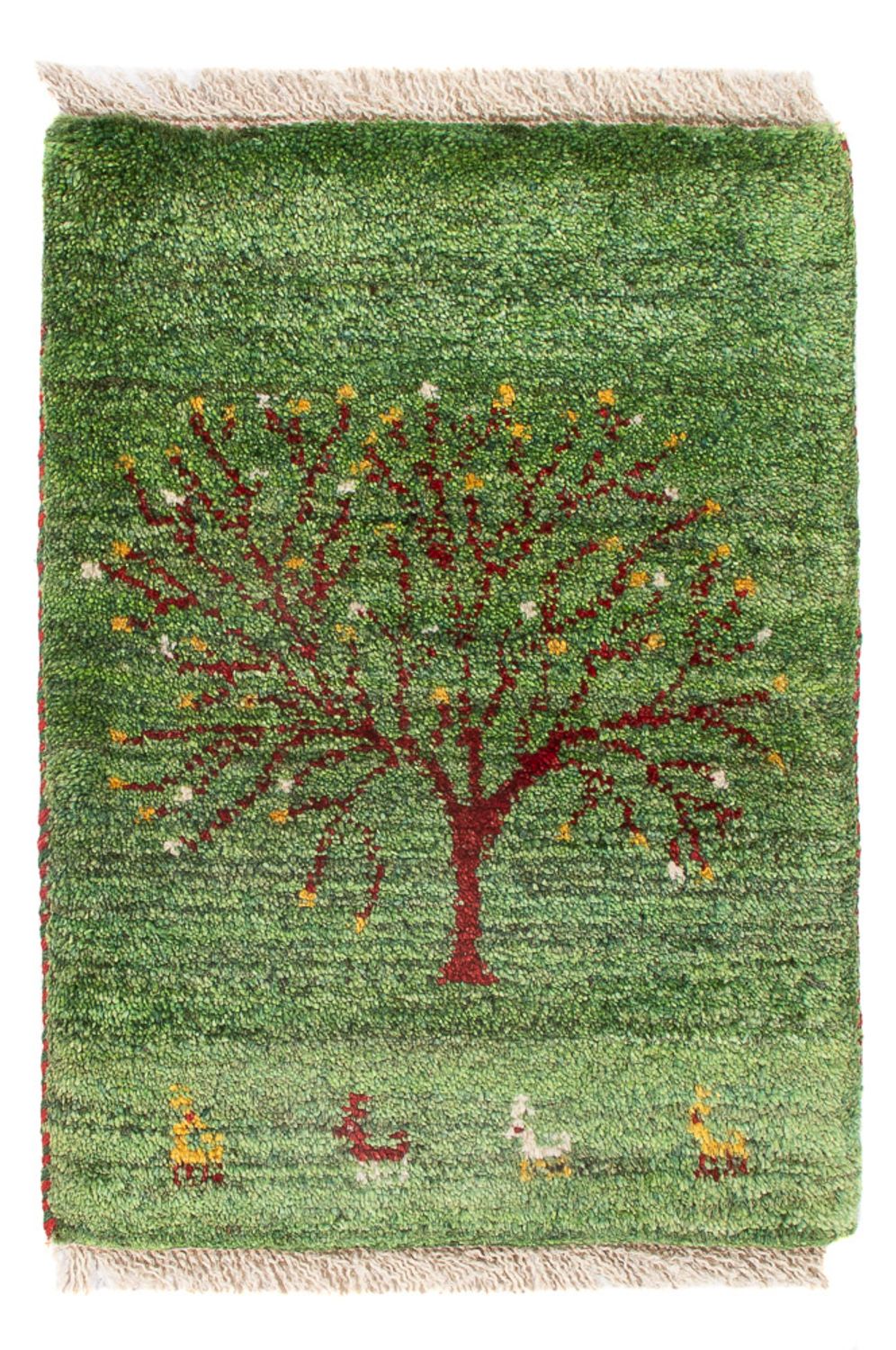 Gabbeh Teppich - Perser - 60 x 40 cm - mehrfarbig