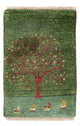Tapis Gabbeh persan Tapis 60x40cm - Perserteppich Wollteppich