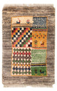 Gabbeh Persisch Teppich 60x40cm - Perserteppich Wollteppich