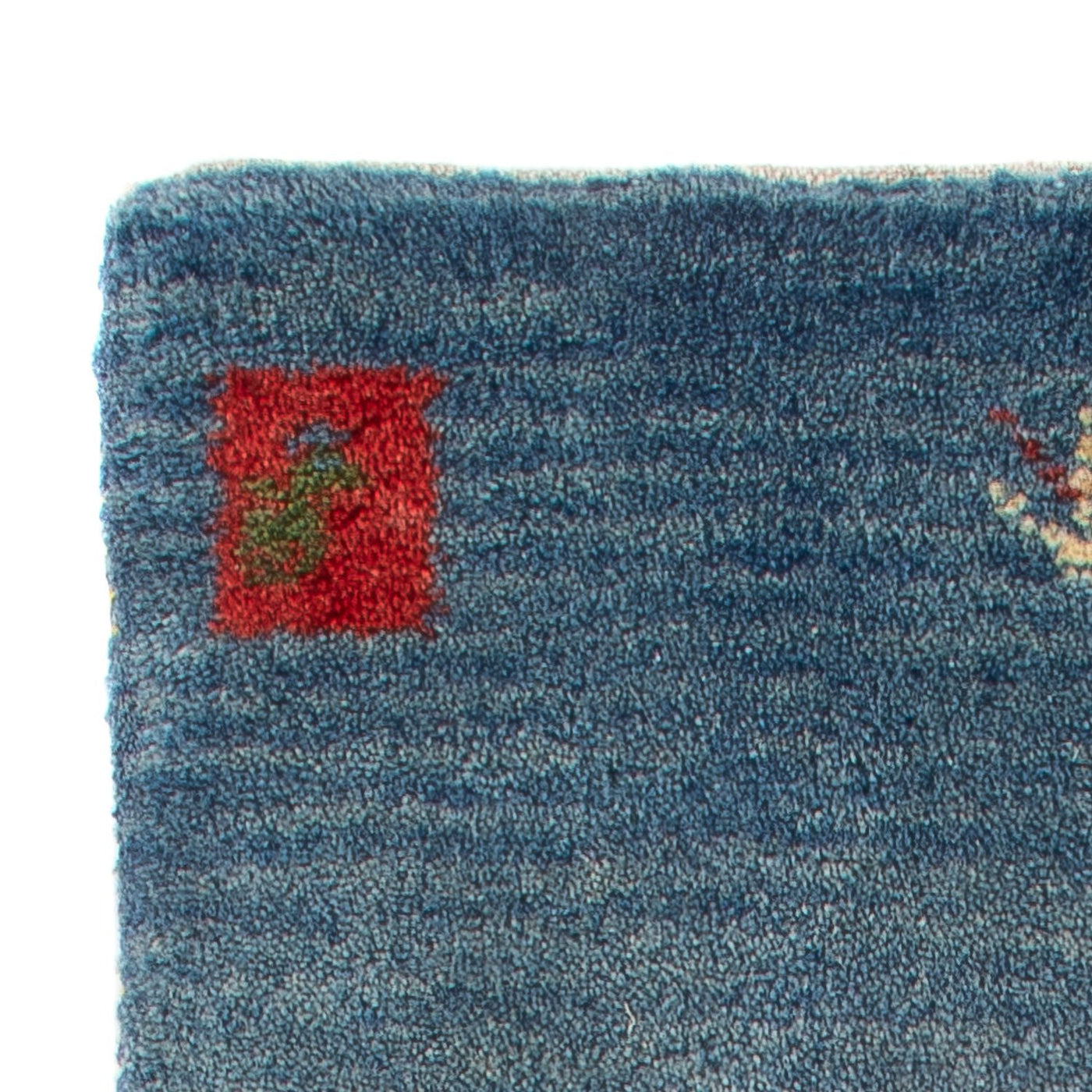 Gabbeh Persisch Teppich 136x52cm - Perserteppich Wollteppich