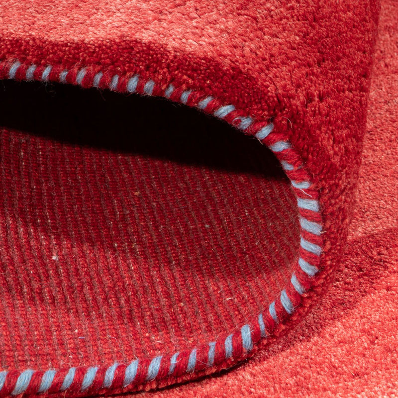 Gabbeh Teppich - Perser - 206 x 158 cm - rot