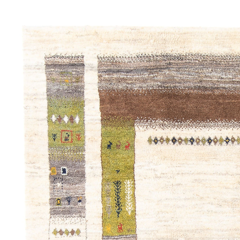 Gabbeh Teppich - Perser - 245 x 200 cm - creme