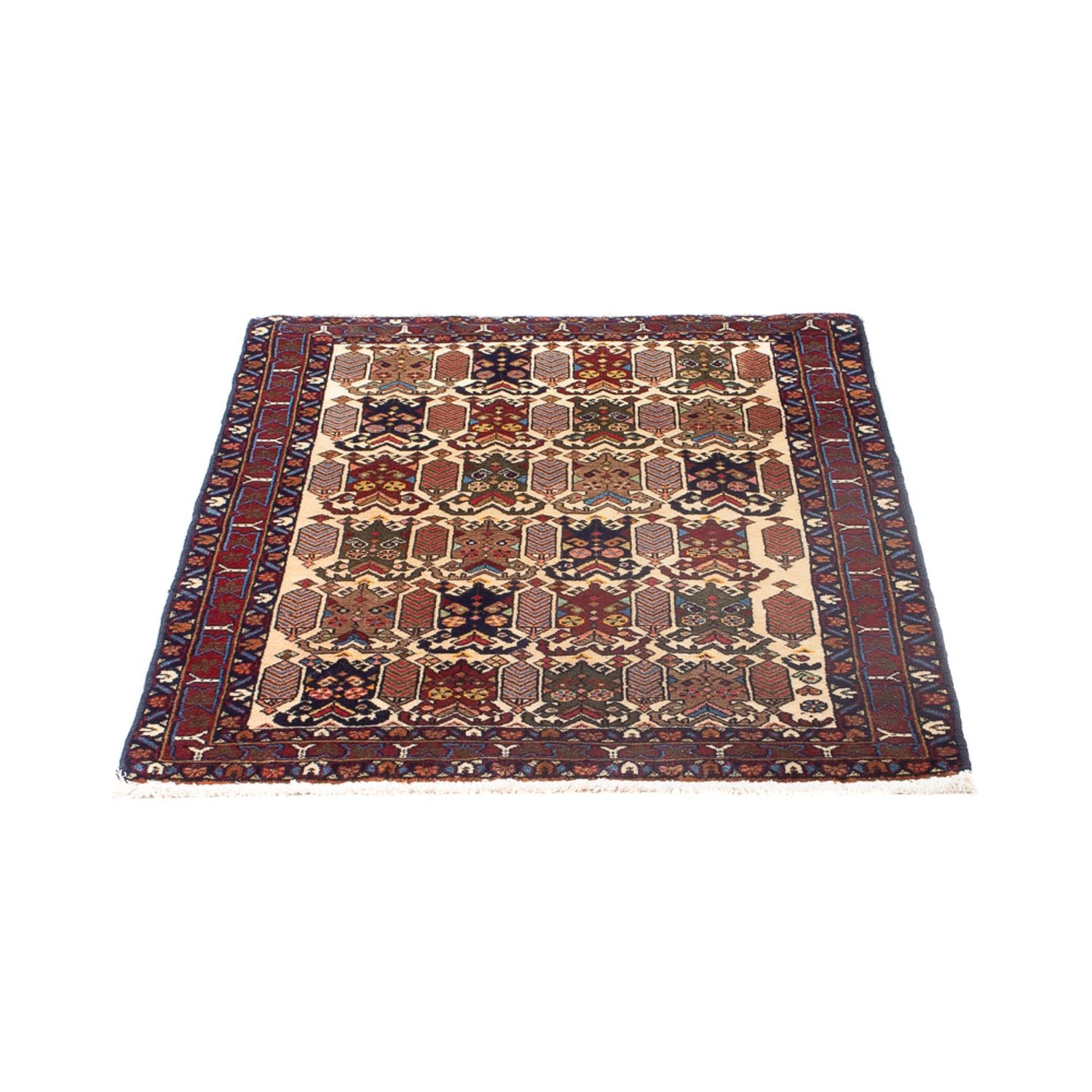 Perserteppich - Nomadic - 115 x 76 cm - mehrfarbig
