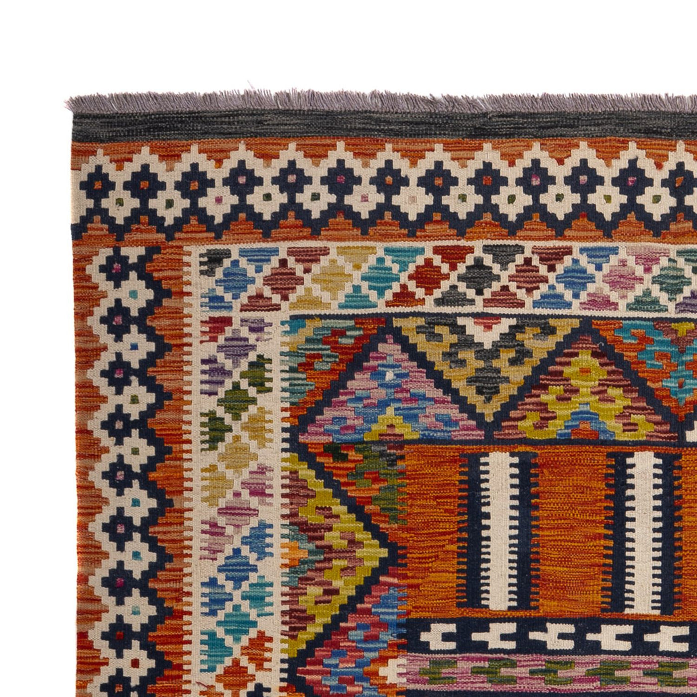 Kilim Maimana Tappeto 247x176cm - Tappeto di lana
