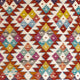 Kelim Teppich - Splash quadratisch  - 152 x 152 cm - mehrfarbig