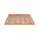 Kelim Teppich - Splash quadratisch  - 152 x 152 cm - mehrfarbig
