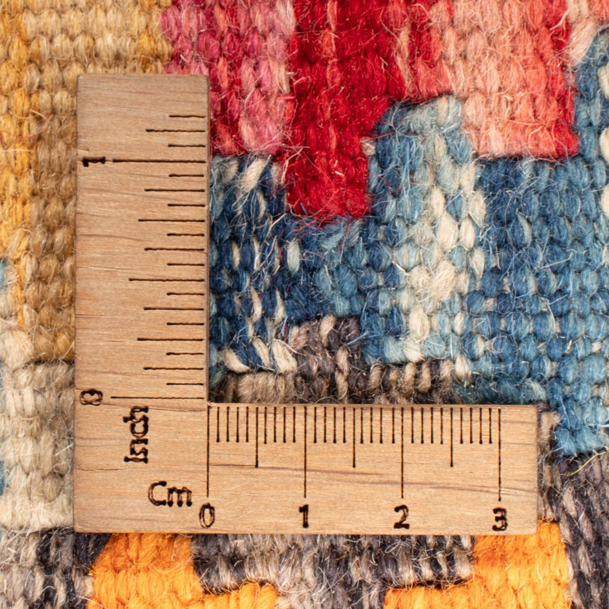 Läufer Kelim - Splash - 243 x 79 cm - mehrfarbig