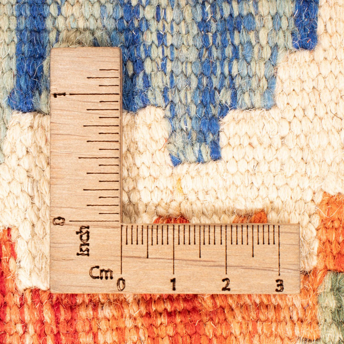 Läufer Kelim - Splash - 246 x 76 cm - mehrfarbig