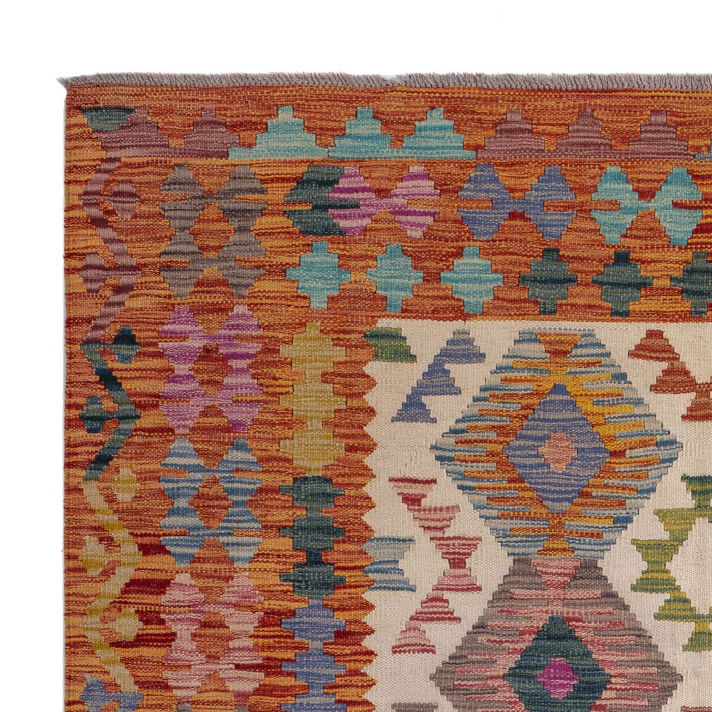 Kilim Maimana Tappeto 198x149cm - Tappeto di lana