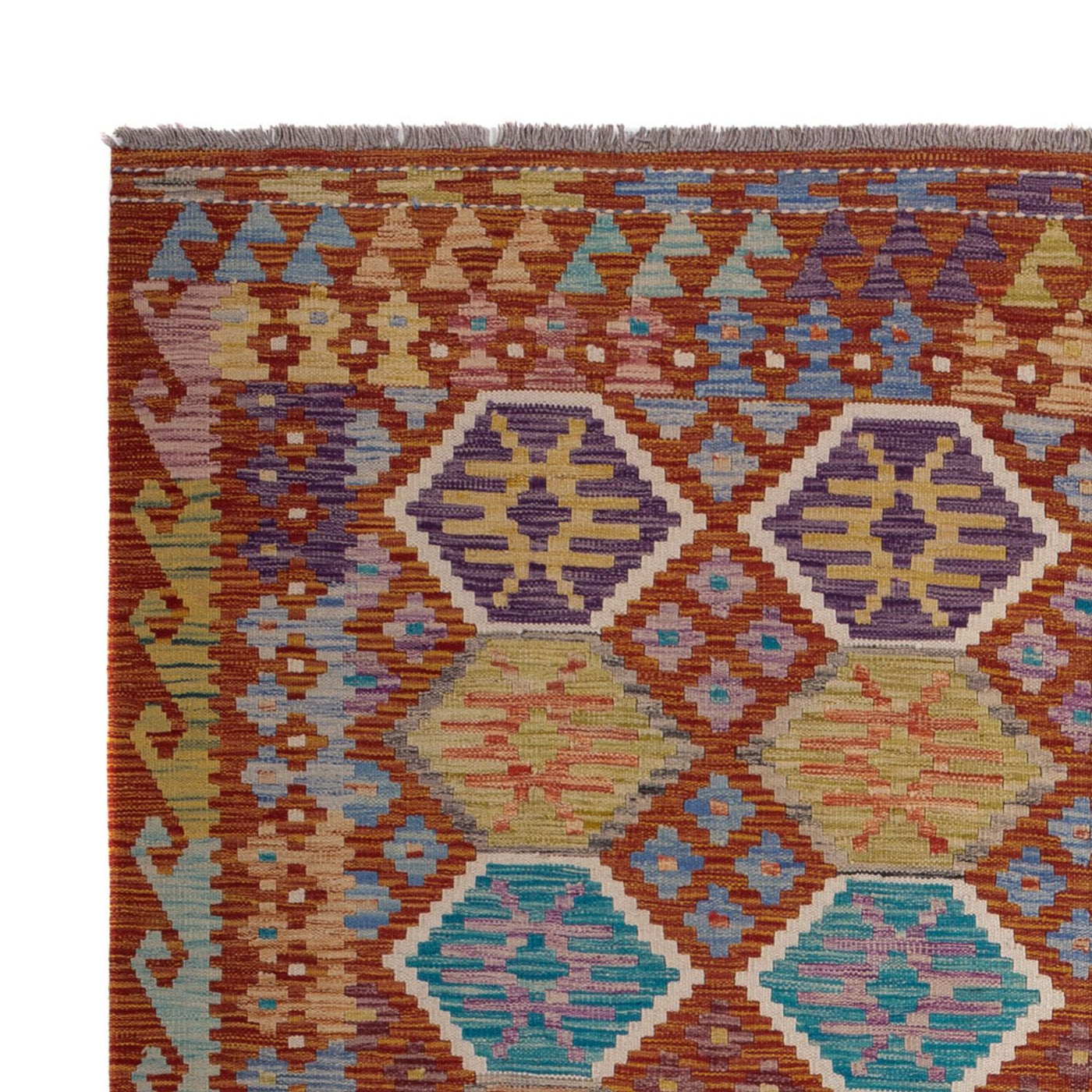 Kilim Maimana Tappeto 247x201cm - Tappeto di lana