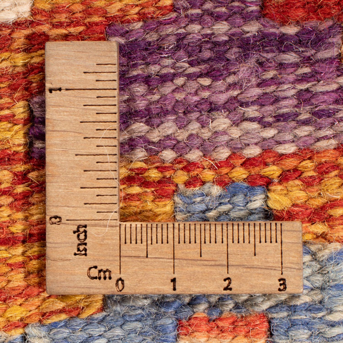 Kelim Teppich - Splash - 247 x 201 cm - mehrfarbig