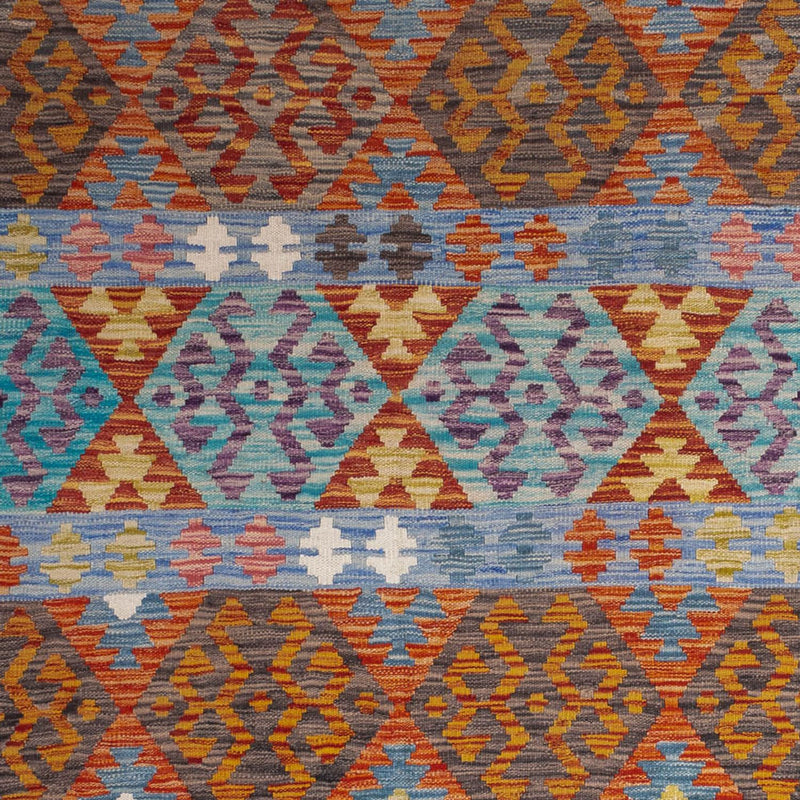 Kelim Teppich - Splash - 244 x 205 cm - mehrfarbig