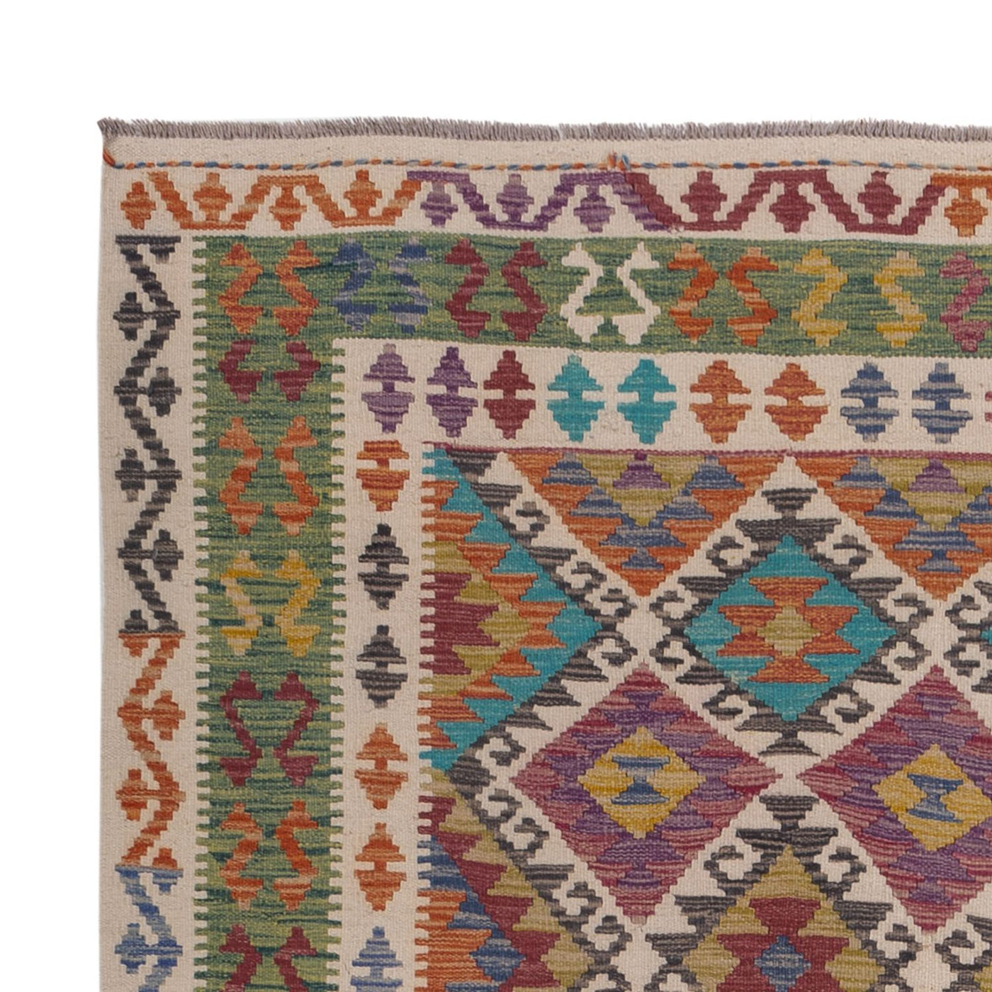 Kilim Maimana Tappeto 305x196cm - Tappeto di lana