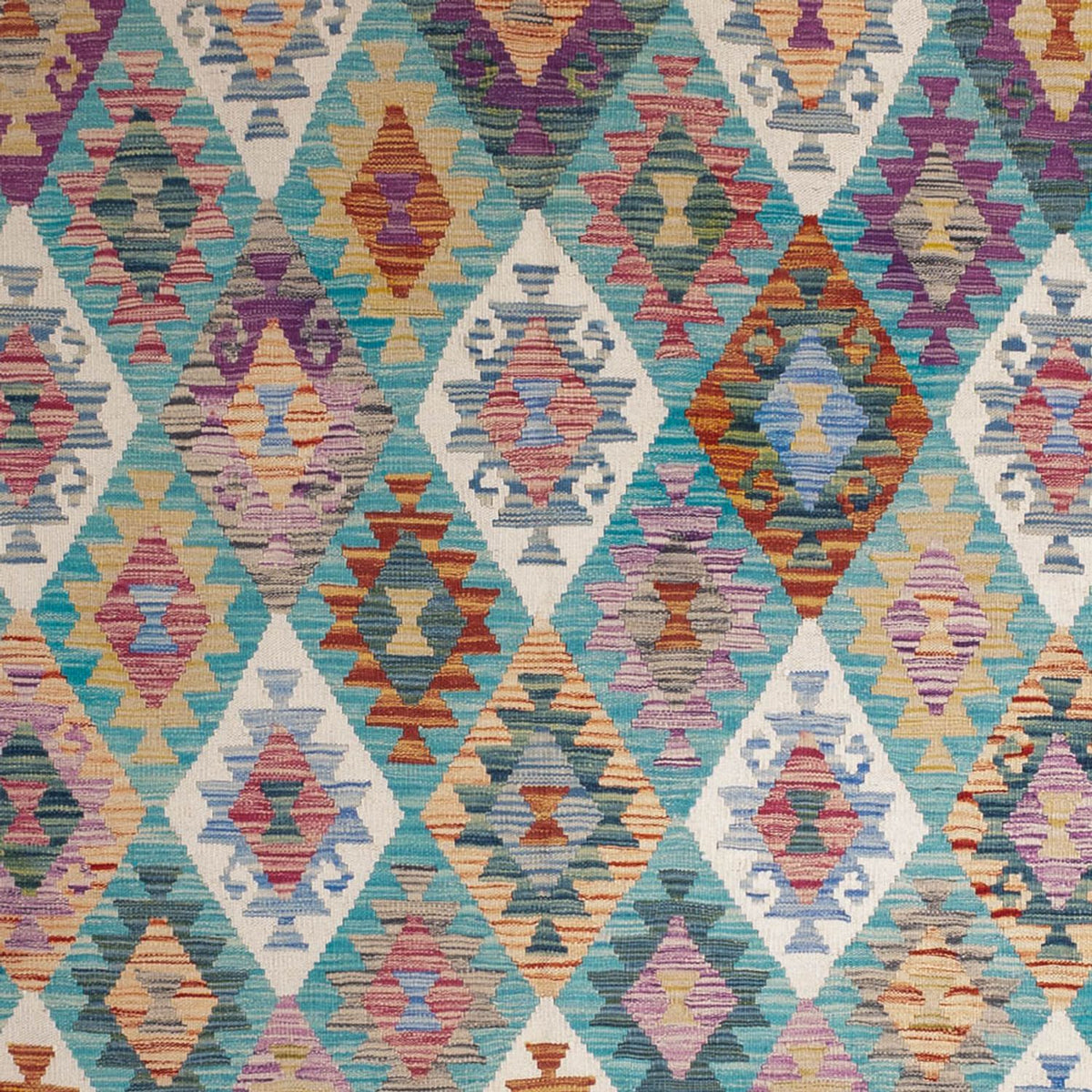 Kelim Teppich - Splash - 297 x 204 cm - mehrfarbig