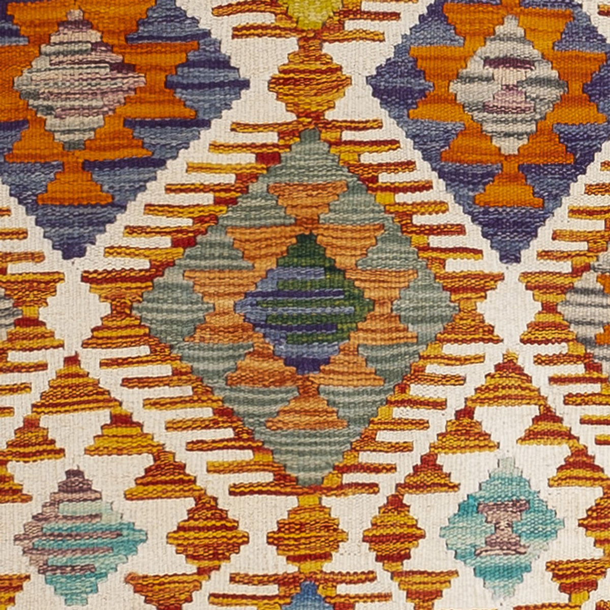 Läufer Kelim - Splash - 234 x 80 cm - mehrfarbig