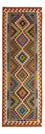 Läufer Kelim - Splash - 233 x 87 cm - mehrfarbig