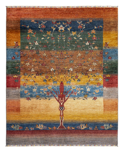 Loribaft Tappeto 158x193cm - Perserteppich Wollteppich