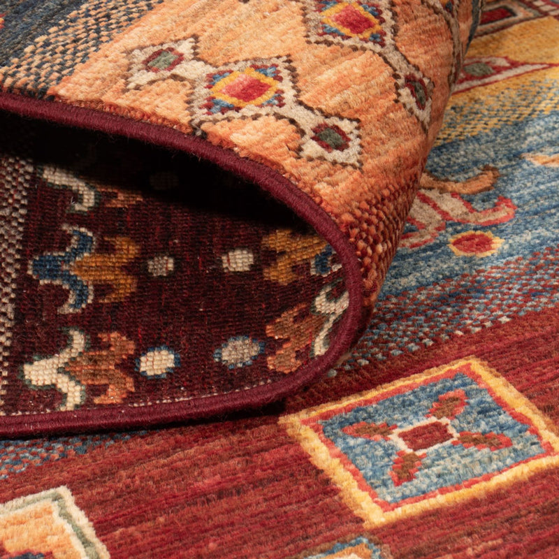 Gabbeh Teppich - Loribaft Perser - 143 x 105 cm - mehrfarbig