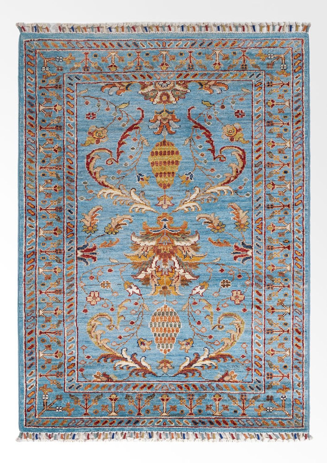 Ziegler Teppich - Ariana - 120 x 86 cm - blau