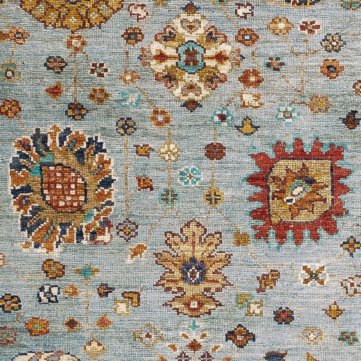 Ziegler Teppich - Ariana - 119 x 85 cm - hellblau