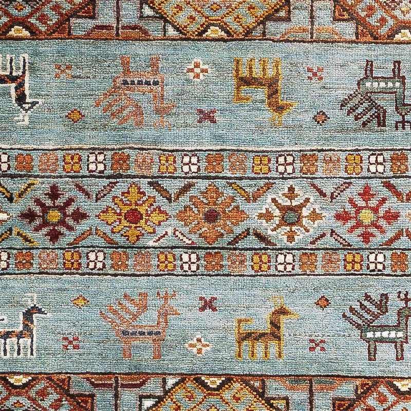 Ziegler Teppich - Ariana - 122 x 83 cm - hellblau