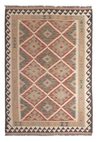 Tappeto Kelim - Splash - 179 x 124 cm - multicolore