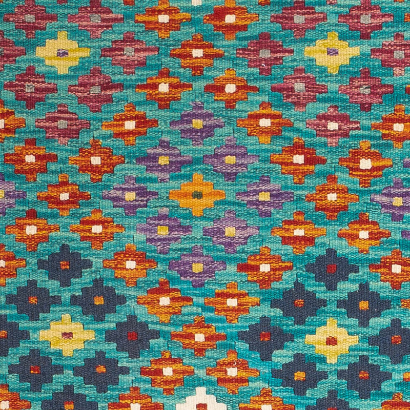 Kelim Teppich - Splash - 131 x 92 cm - mehrfarbig