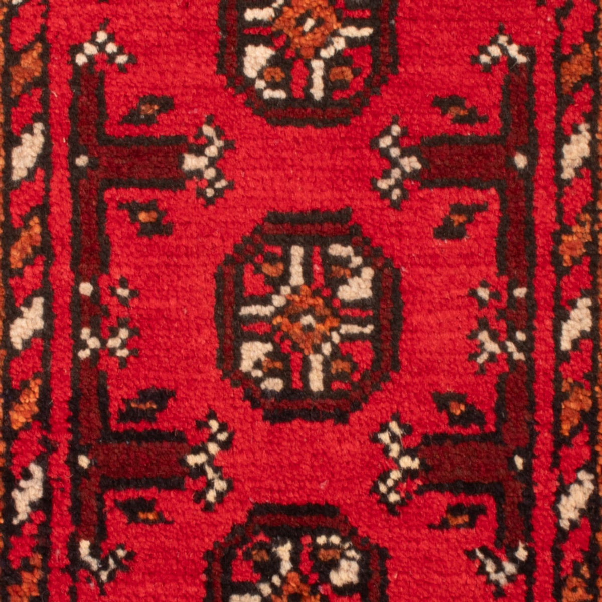 Afghan Teppich - Filpa - 65 x 51 cm - rot