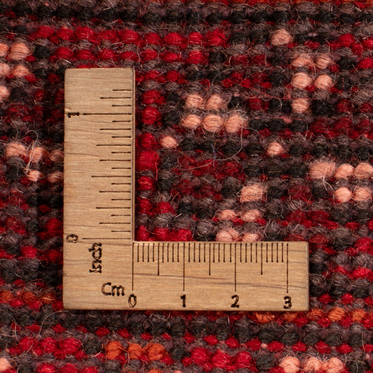 Afghan Teppich - Filpa - 65 x 51 cm - rot