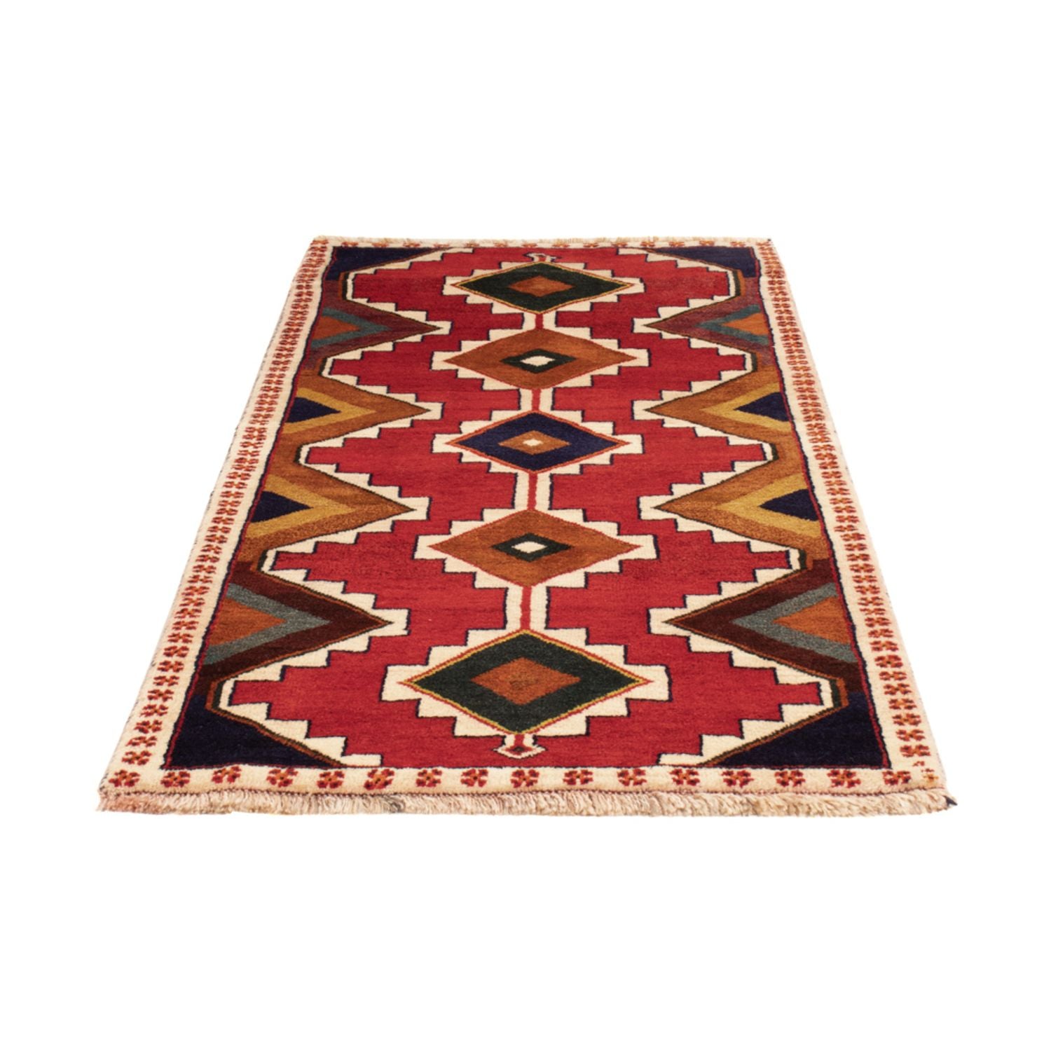 Perserteppich - Nomadic - 172 x 84 cm - rot