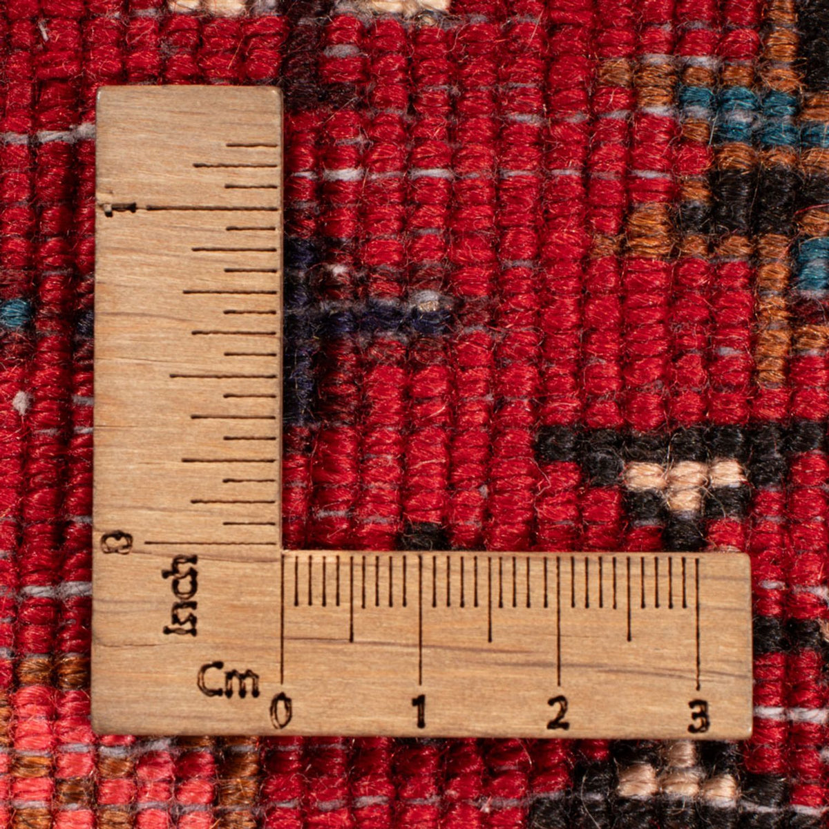 Perserteppich - Nomadic - 109 x 73 cm - dunkelrot