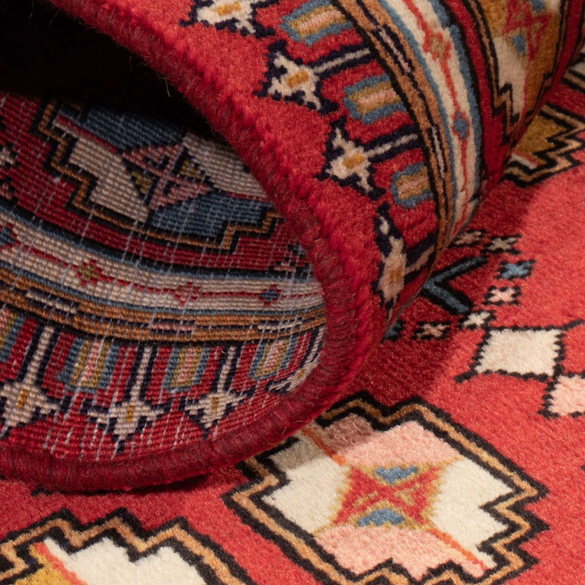 Perserteppich - Nomadic - 130 x 64 cm - mehrfarbig