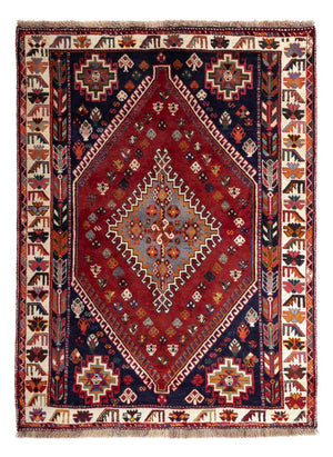 Perserteppich - Nomadic - 158 x 116 cm - terrakotta