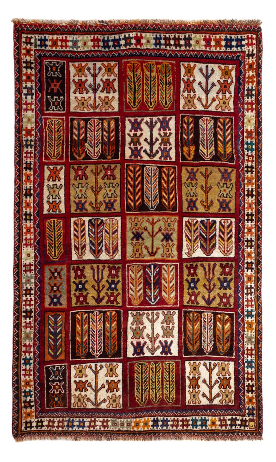 Perserteppich - Nomadic - 182 x 111 cm - mehrfarbig