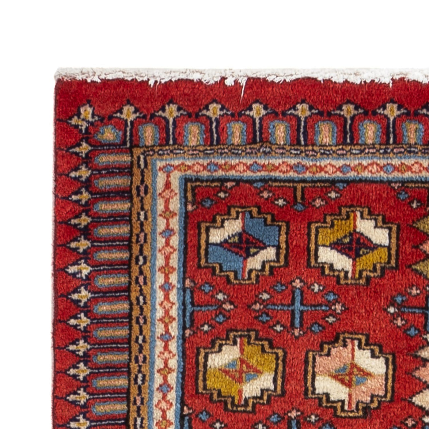 Perserteppich - Nomadic - 123 x 65 cm - rot