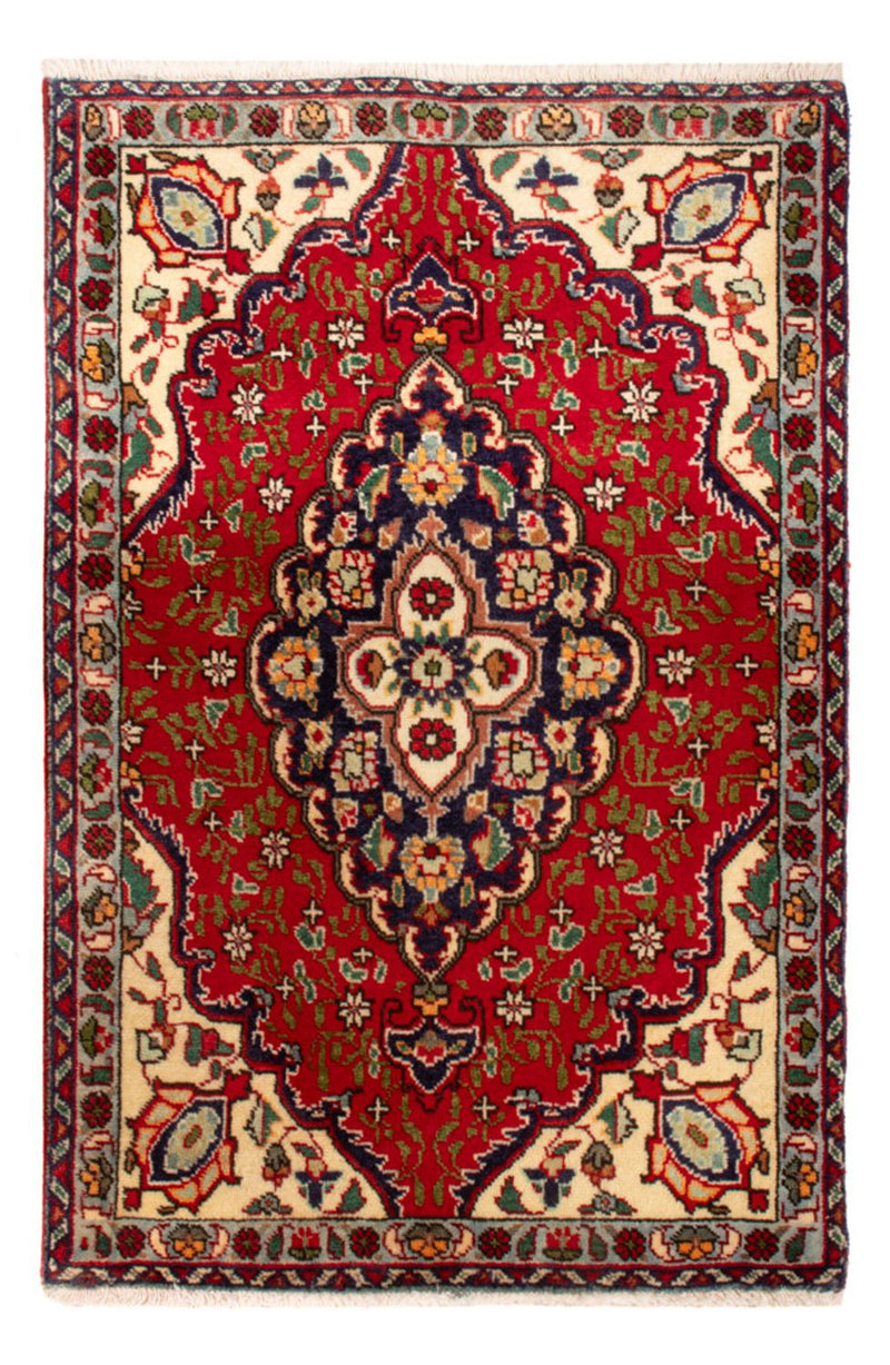 Perserteppich - Täbriz - 86 x 58 cm - rot