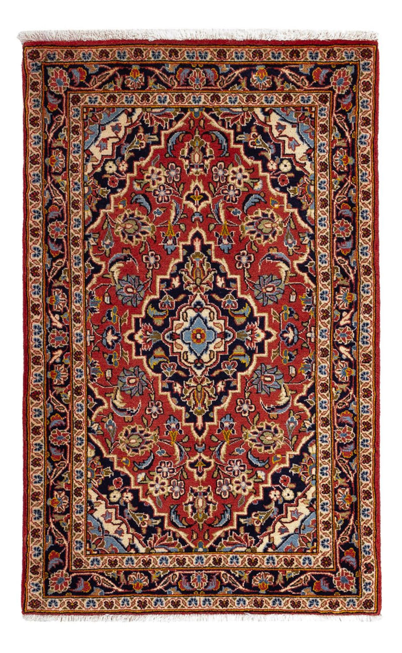 Perserteppich - Keshan - 111 x 69 cm - dunkelgrau