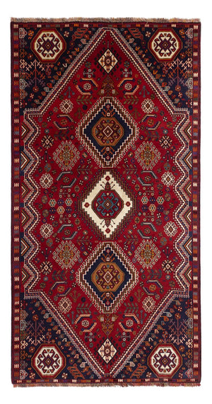 Perserteppich - Nomadic - 256 x 141 cm - dunkelrot