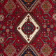 Perserteppich - Nomadic - 256 x 141 cm - dunkelrot