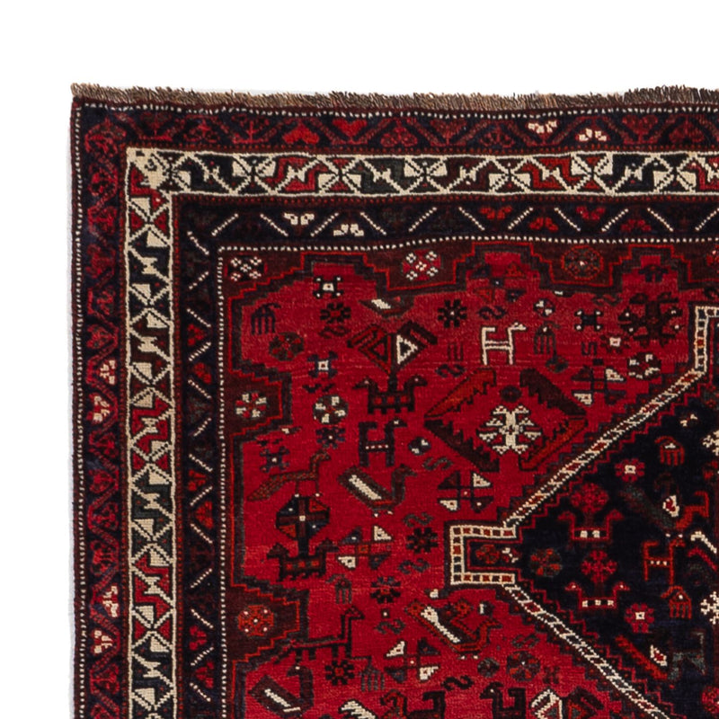 Perserteppich - Nomadic - 221 x 159 cm - rot