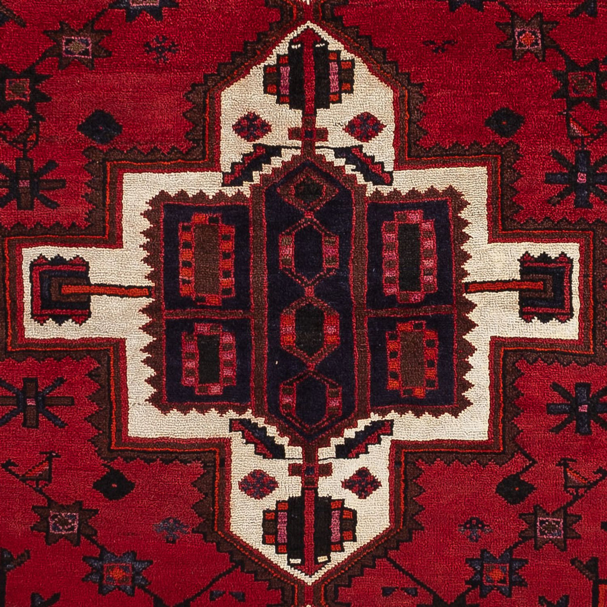 Perserteppich - Nomadic - 258 x 174 cm - rot