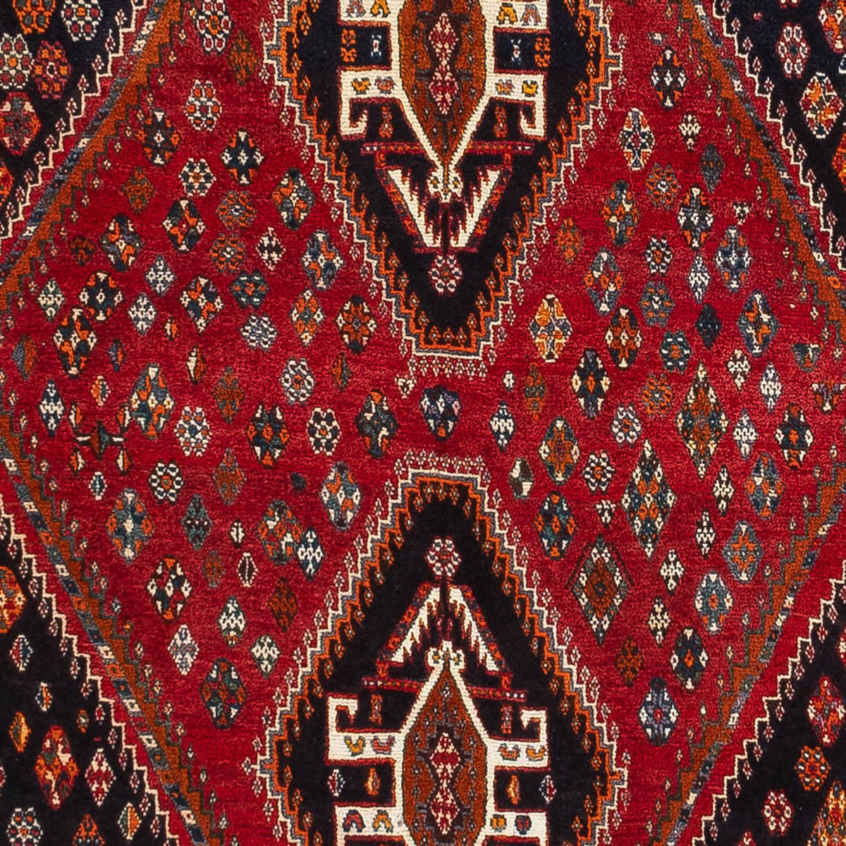 Perserteppich - Nomadic - 247 x 160 cm - rot