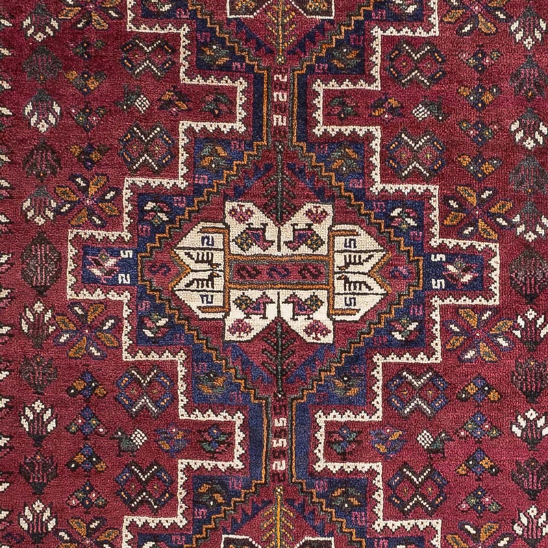 Perserteppich - Nomadic - 254 x 180 cm - dunkelrot