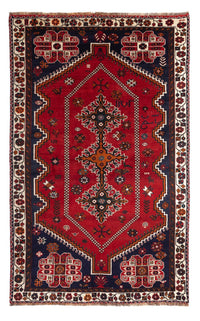 Tapis persan - Nomadic - 257 x 162 cm - rouge