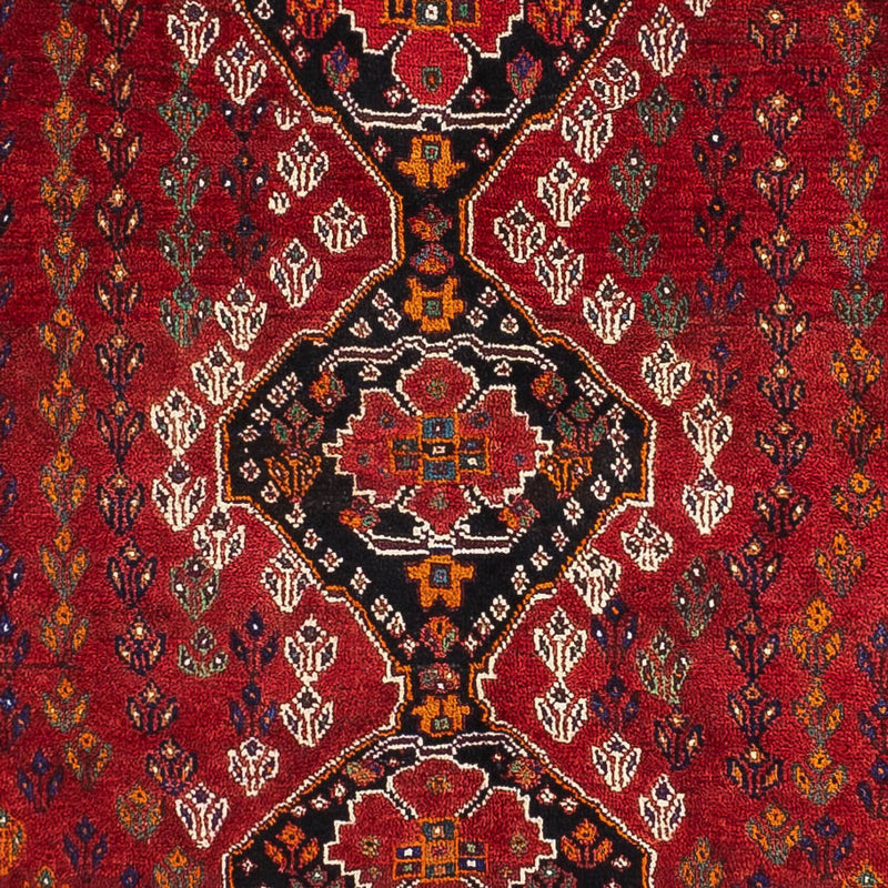 Perserteppich - Nomadic - 211 x 155 cm - rot
