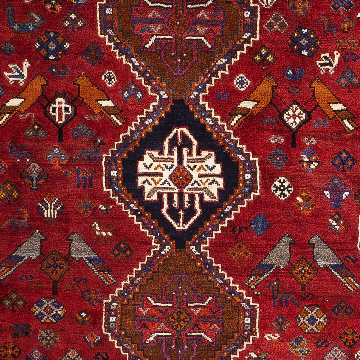 Perserteppich - Nomadic - 259 x 162 cm - rot