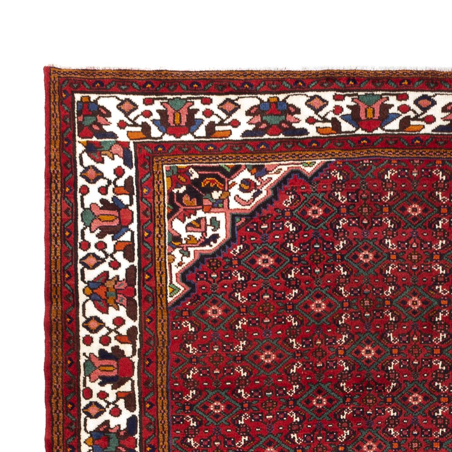 Perserteppich - Nomadic - 318 x 210 cm - dunkelrot