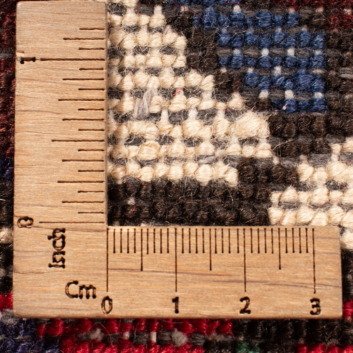 Perserteppich - Nomadic - 318 x 210 cm - dunkelrot