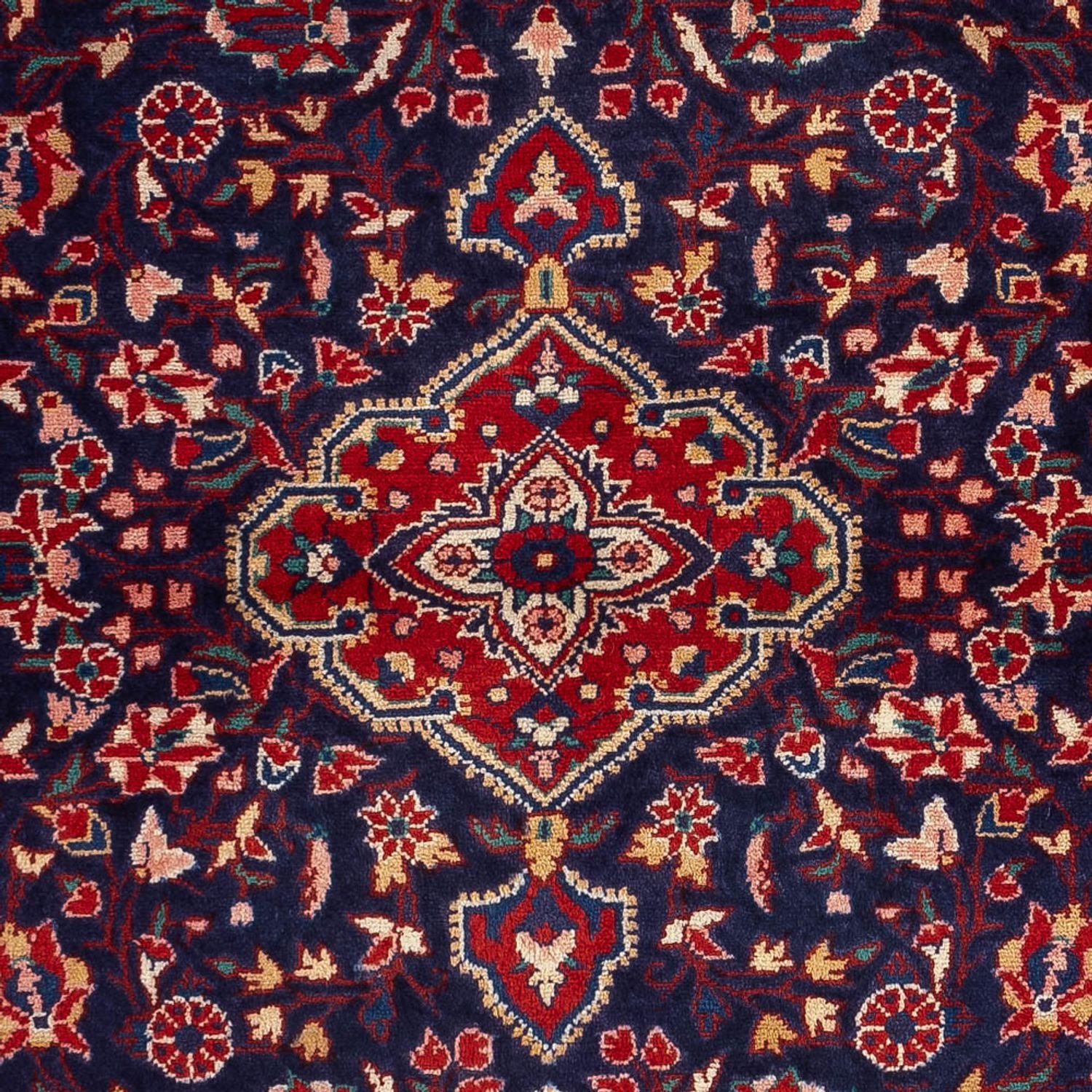 Perserteppich - Nomadic - 165 x 115 cm - dunkelblau